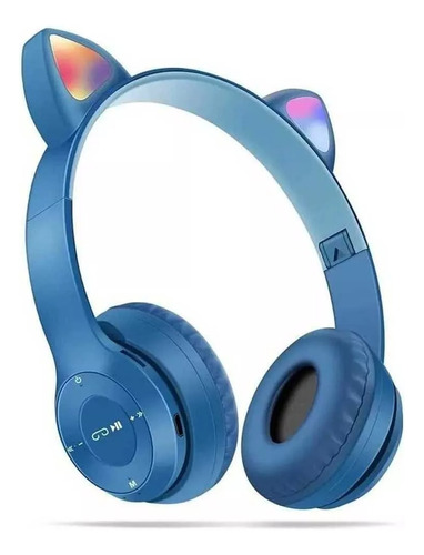 Auriculares Bluetooth Manos Libres Para Nenas Orejas Gatito