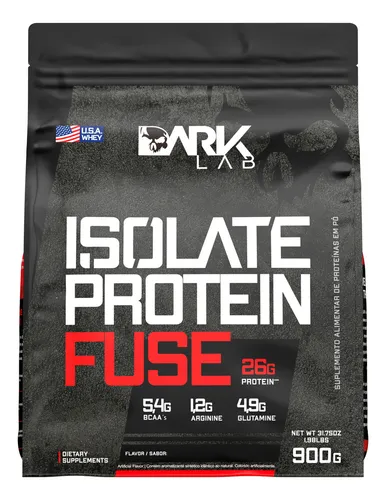 Whey Isolate Protein Fuse Refil 900g Dark Lab - Mp Importad Sabor Cookeis Menor preço em Whey Isolate Protein Fuse Refil 900g Dark Lab - Mp Importad Sabor Cookeis