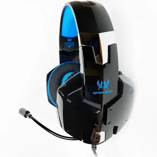 Auriculares Gaming PS4 Kotion EACH G2000 con Microfono Versión Actualizada  Cascos Estéreo, Azul - Accesorios videoconsolas - Los mejores precios