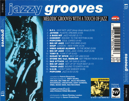 4 Cd Jazzy Grooves. Colección Completa. Jazz & Soul