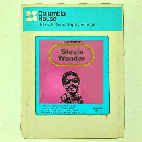 Stevie Wonder - Looking Back Vol.1  Importado Usa 8-tracks