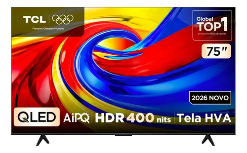 Smart TV 75" QLED 4K TCL 75P7L (60Hz)
