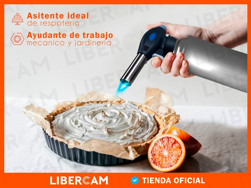 Imagen 8 de 10 de Soplete Flambeador Soldador Con Encendido Electronico A Gas
