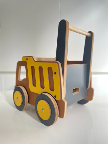 Carro Andador Y Caminador - Juguetero Volcador Construcción