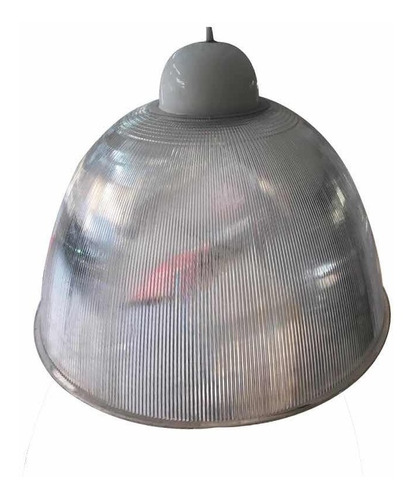 Campana Acrilico De 22 Con Base Colgante Y Foco 100w