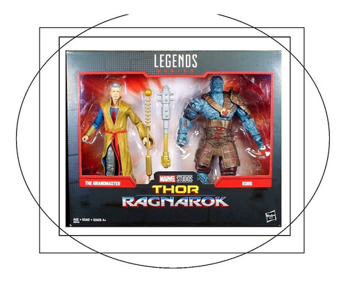 Marvel Legends Thor Raganarok Gran Maestro Y Korg 80 Anivers