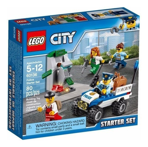 Lego 60136 Police Starter Set (80 Pzs