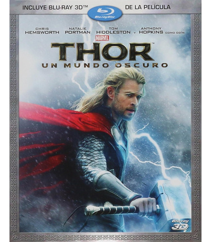 Bluray 3d Thor 2 Un Mundo Oscuro B1