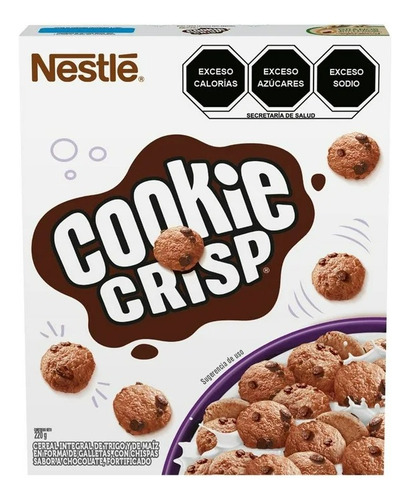 2 Pza Cereal Nestlé Cookie Crisp 220 G