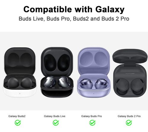 Funda Audifonos De Silicona Con Samsung Galaxy Buds 2 Pro