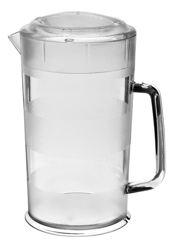 Jarra De Policarbonato De 1.9 Lt Con Tapa 5 Pz