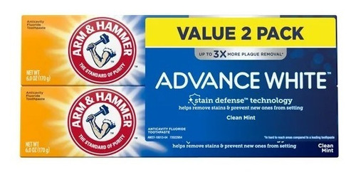 Arm & Hammer Advanced White Extreme Whitening Toothpaste, Tw