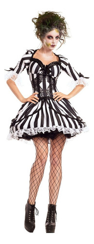 Vestido De Novia Adulto Halloween Cosplay Beetlejuice