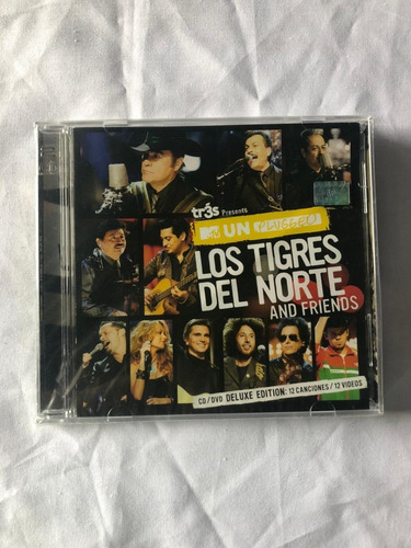 Los Tigres Del Norte And Friends Mtv Unplugged Cd+dvd Nuevo