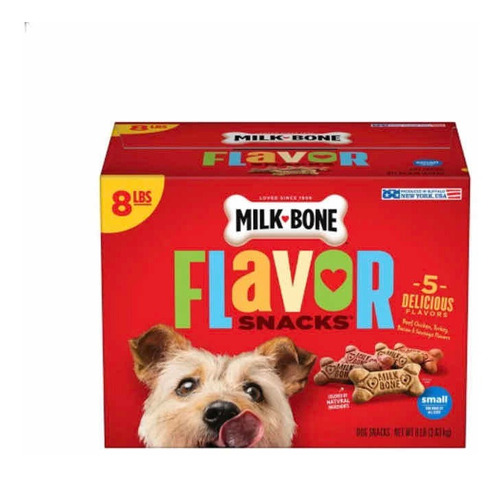 Milk Bone Galleta Premio Perro Pequeño Mascotas Alimento 8lb