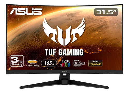 Monitor Curvo Asus Tuf Gaming 32 1440p Hdr (vg32vq1b) - Qhd