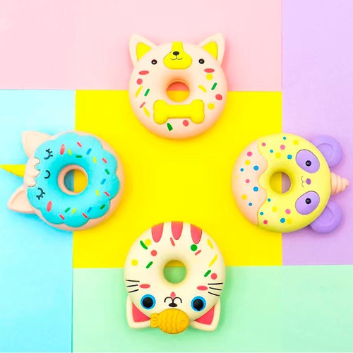 Goma De Borrar Diseño Donas Kawaii