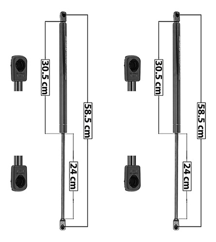 Par Amortiguadores 5ta Puerta Nissan Pathfinder 86-95