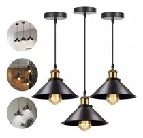 Comprar Lámpara Colgante  Industrial Vintage Techo Hogar 3pcs