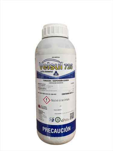 Velsul Fungicida A Base De Azufre Elemental Velsul 725 1 L