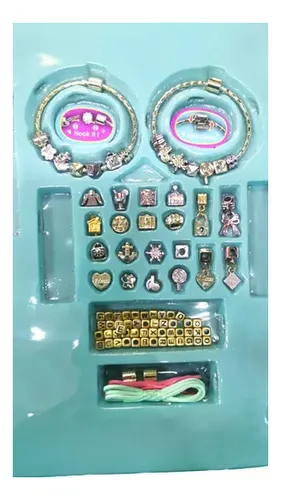 Kit Dejoyería Charm Dijes Pandora Hacer Pulseras Bisuteria