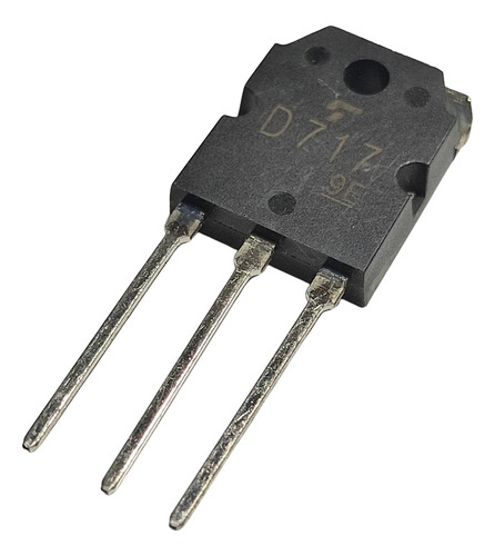 Transistor Bjt Npn 50v 10a To-3p 2sd717 D717