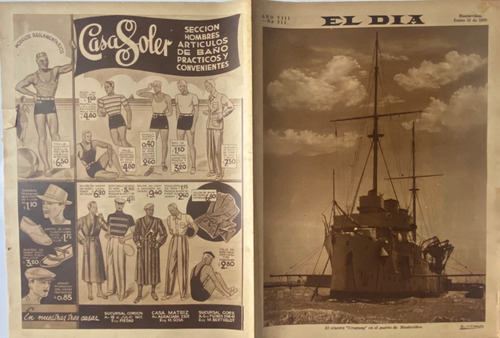 El Día, Dominical N° 314, Asilo De Artigas Y ... 1938