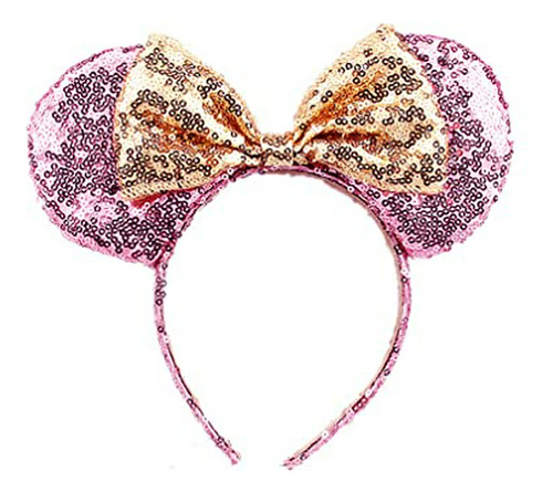 Obuy Minnie Orejas, Mouse Ears,adult Red