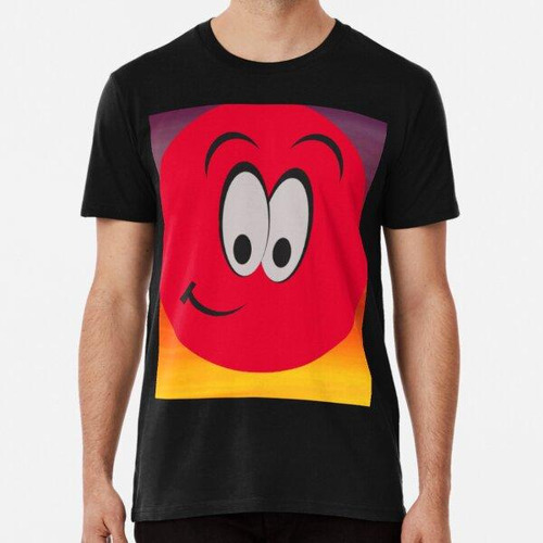 Remera Emoji-rojo-negro-arte-lindo-hermoso Emoji Algodon Pre