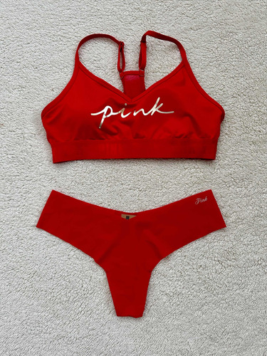 Conjunto Pink Mujer Nuevo Con Etiqueta Importado Talle M!!