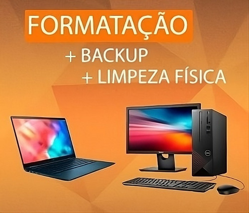 Formatação + Limpeza Computador/notebook