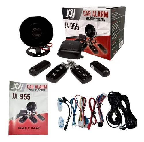 Kit Alarma Para Auto Joy Ja 955 Full Volumetrica Con Control