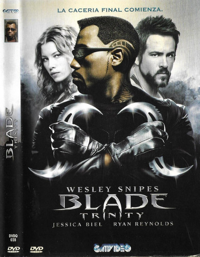 Blade Trinity Dvd Wesley Snipes Jessica Biel Terror Vampiros