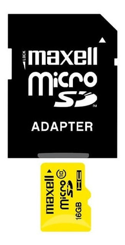 Imagen 2 de 4 de Memoria Micro Sdhc Maxell 16gb Class 10 - Pcprice