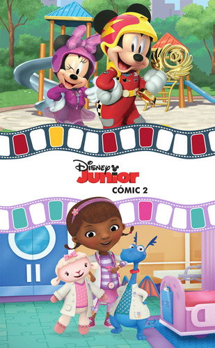 Disney Junior Cómic 2. Mickey: Aventuras sobre ruedas y Doctora Juguetes, de Disney. Serie Disney Editorial Planeta Infantil México, tapa blanda en español, 2019