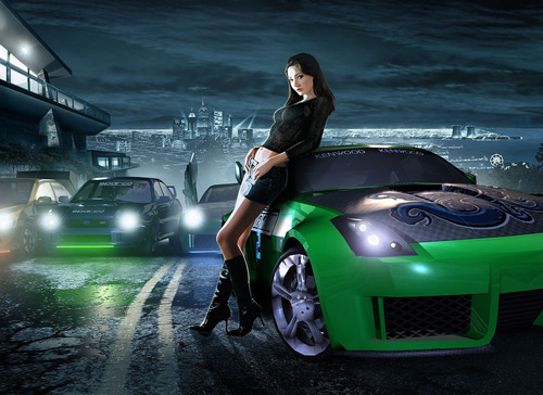 Need For Speed Underground 1 2 + Wanted E Carbon Pc Digital