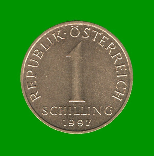 Moneda De Austria 1 Chelin, Año 1997, Estado Usada.-
