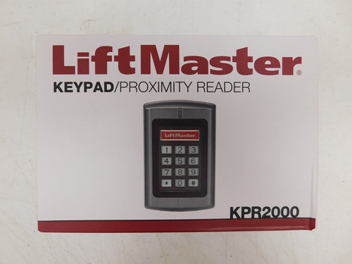 Liftmaster Kpr2000 Teclado Lector Proximidad