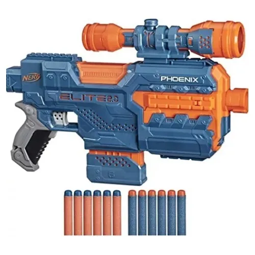 Nerf Elite 2.0 Phoenix Cs-6 E9962 | Frete grátis Nerf Elite 2.0 Phoenix Cs-6 E9962 | Frete grátis