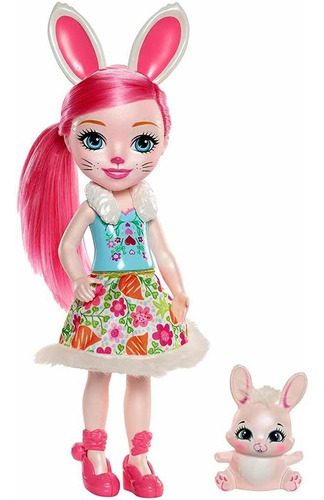 Enchantimals Huggable Cuties Bree Bunny And Twist (gigante)