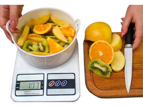 Balança Cozinha Digital Fitness Dieta De Alta Precisão Top 