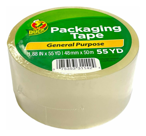 Cinta Para Empaque Duck Pro Packing Tape Premium 48mm X 50m