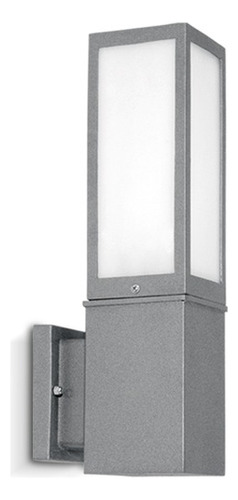 Aplique Farol Pared Aluminio Exterior Apto Led Fw 2420a