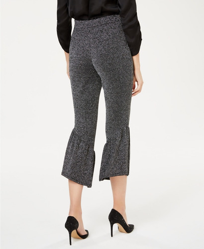 Pantalón Tipo Capri Con Volantes En Piernas Talla 12 I.n.c.