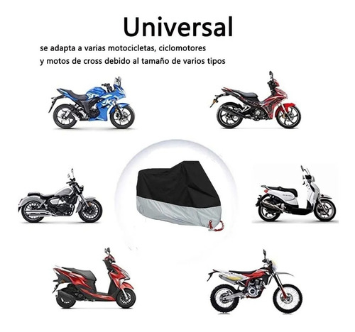 Funda Impermeable Para Motocicleta, Talla Xl
