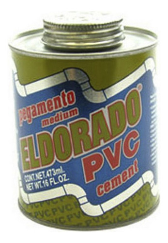 Cemento Para Pvc Dorado 473ml El Dorado