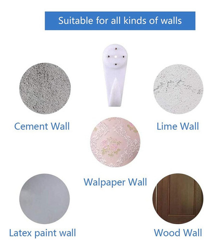 50 Screws For Invisible Nails, Wall Hooks, CoLG