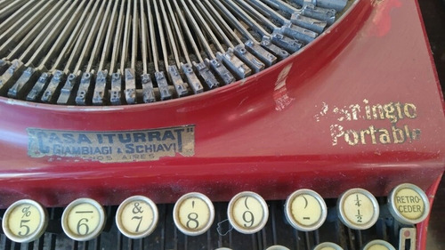 Maquina De Escribir Remington Portable Funcionando No Envio (Usado)