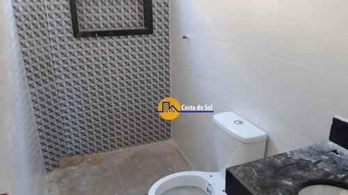Linda Casa Com 2 Dormitórios À Venda, 74 M² Por R$ 210.000 - Extensão Do Bosque - Rio Das Ostras/rj - Ca1894