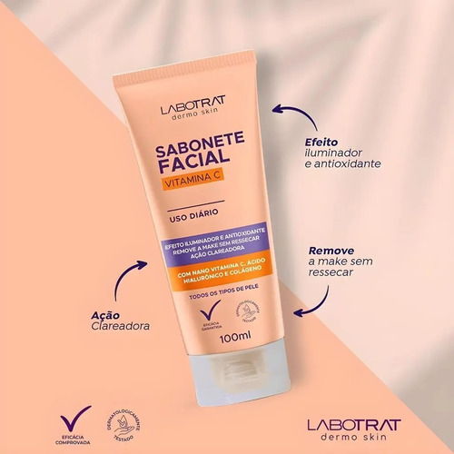 Vitamina C Kit - Sabonete + Loção + Sérum Todo Tipo De Pele Dia/noite